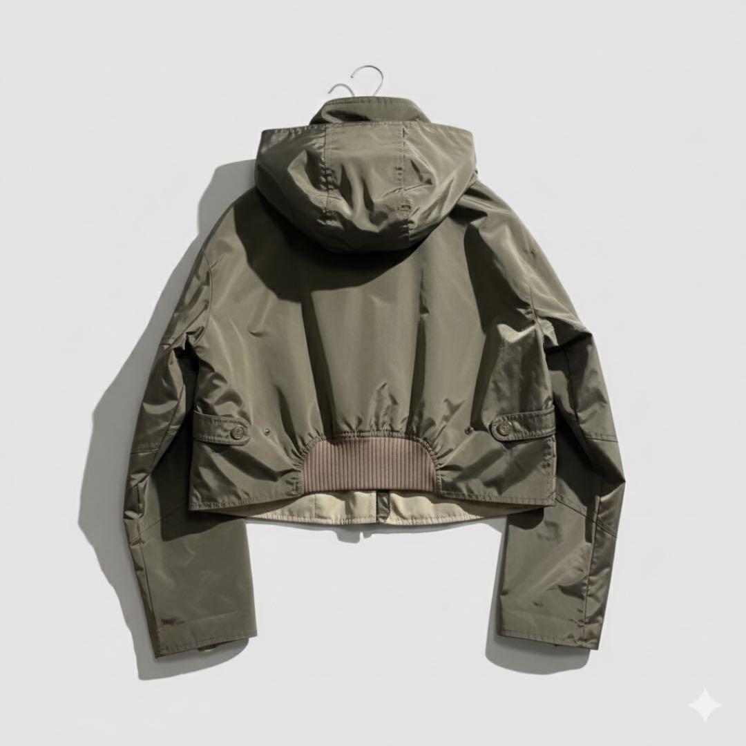 【希少Archive】 GIORGIO ARMANI ショート丈テックブルゾン