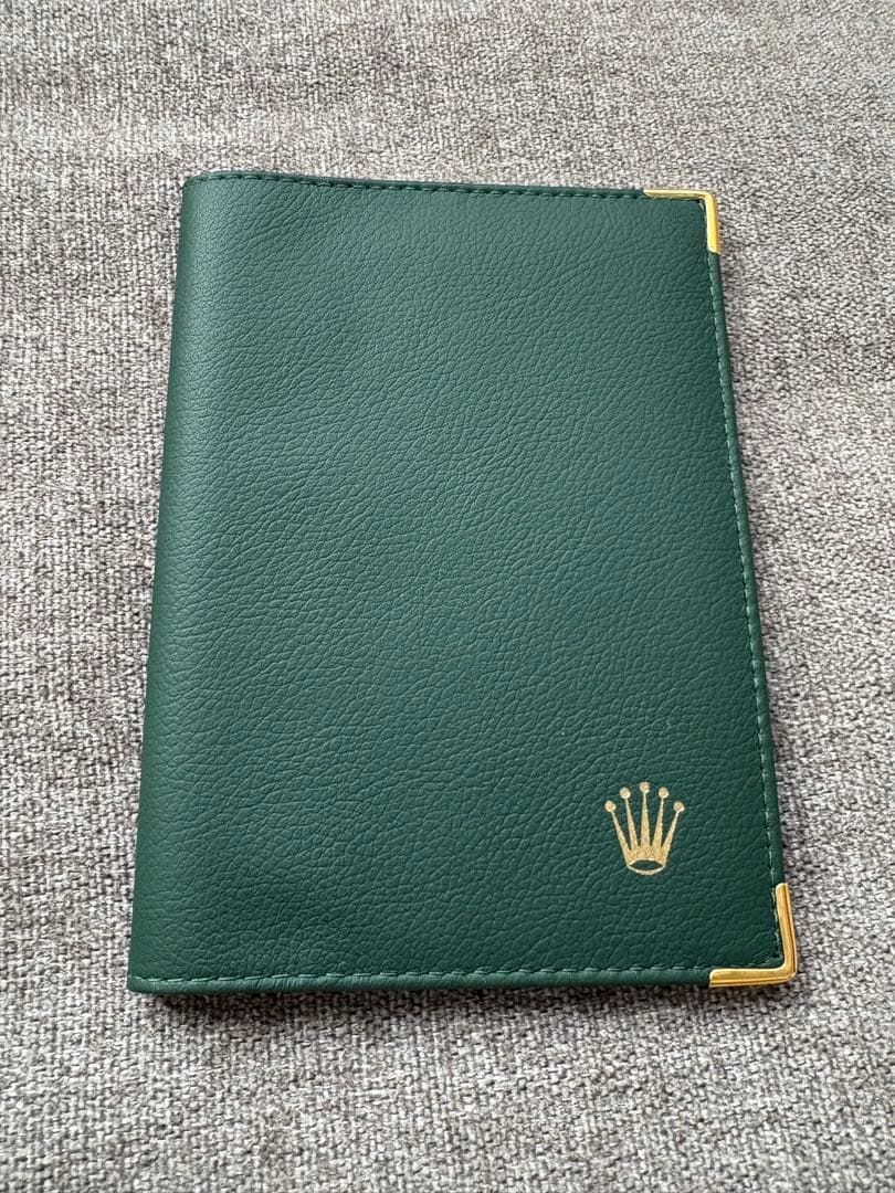 ROLEX EXPLORER 緑色レザー木製ケース