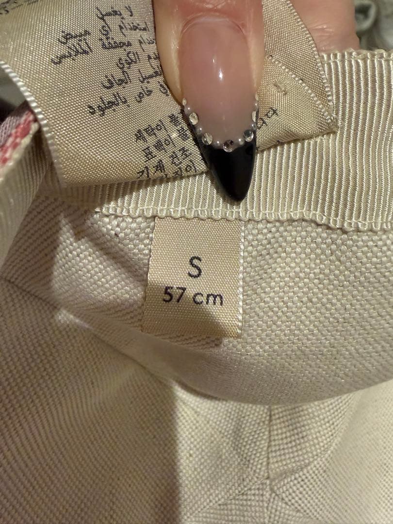 GUCCI GGキャンバスベースボールキャップ