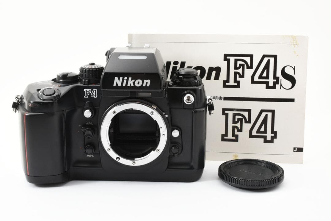 美品 NIKON ニコン F4　説明書付 フィルムカメラ B390