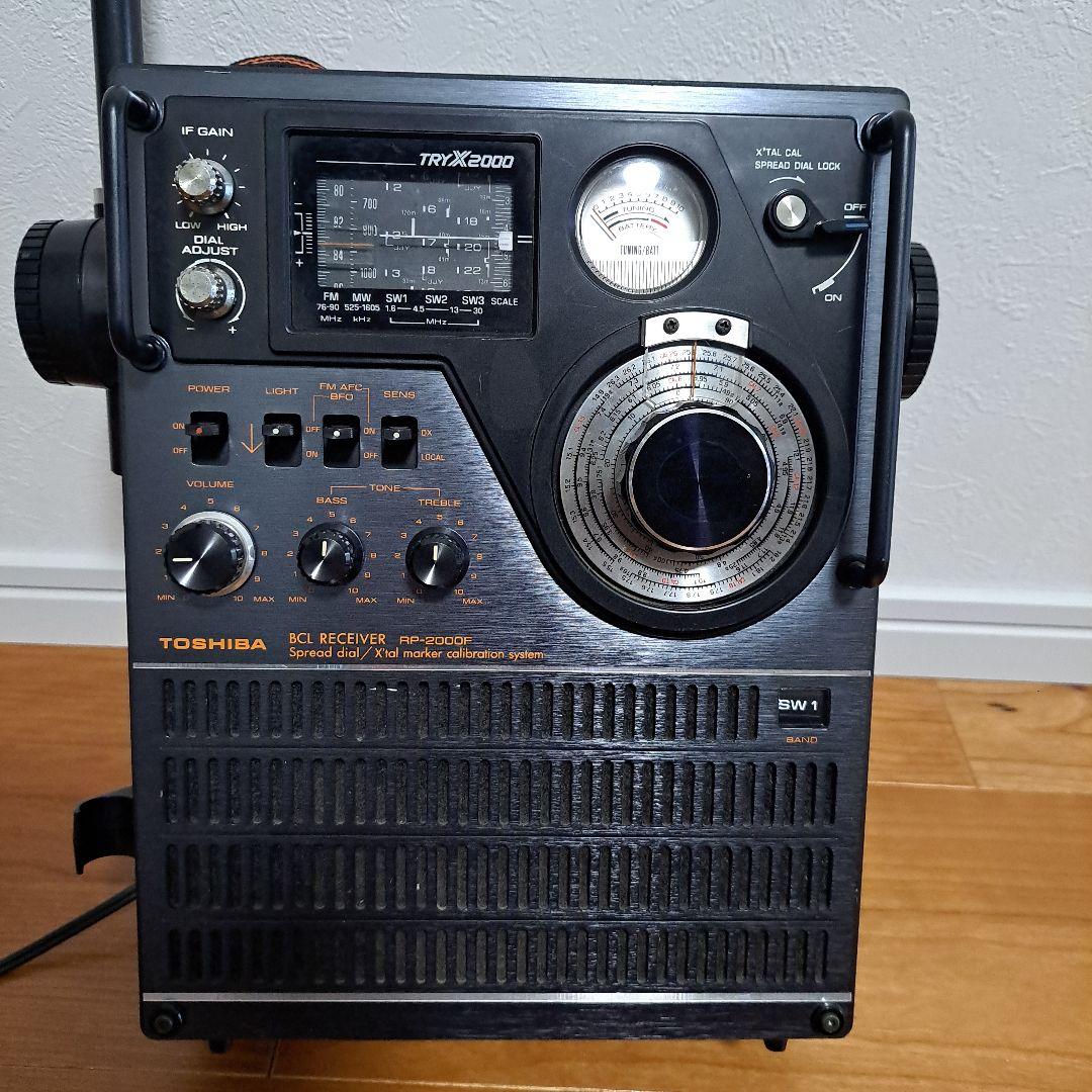 [希少] TOSHIBA BCLラジオTRYX2000(RP-2000F)