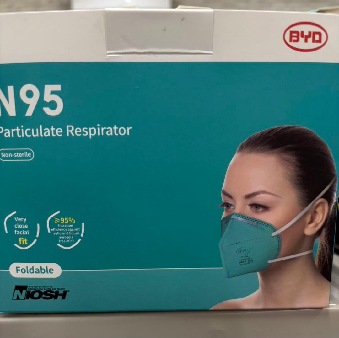 【新品未使用】BYD N95 マスク