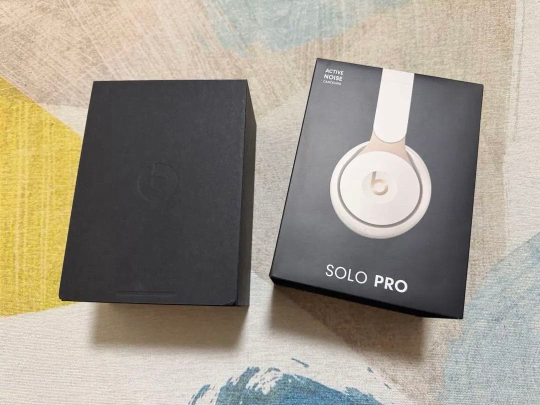 Beats Solo Pro ワイヤレスヘッドホン ホワイト 美品