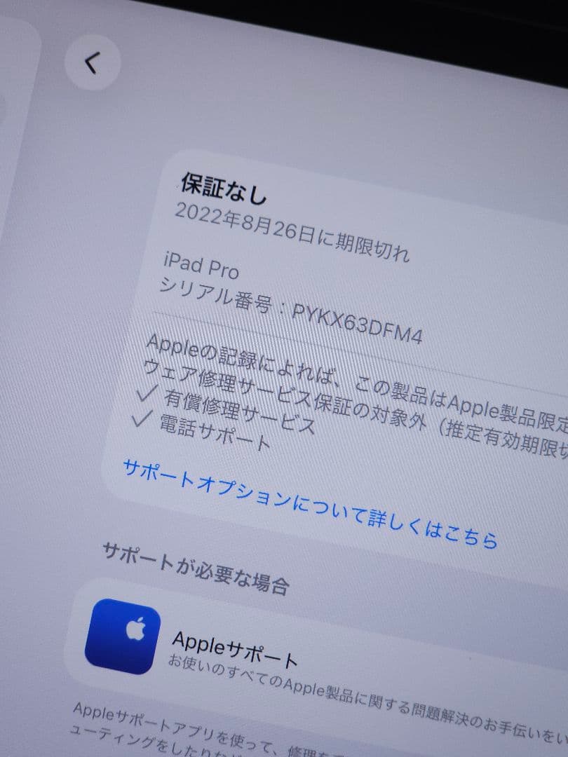 N*o様 iPad Pro 2021 M1 11インチ 128GB スペースグレ