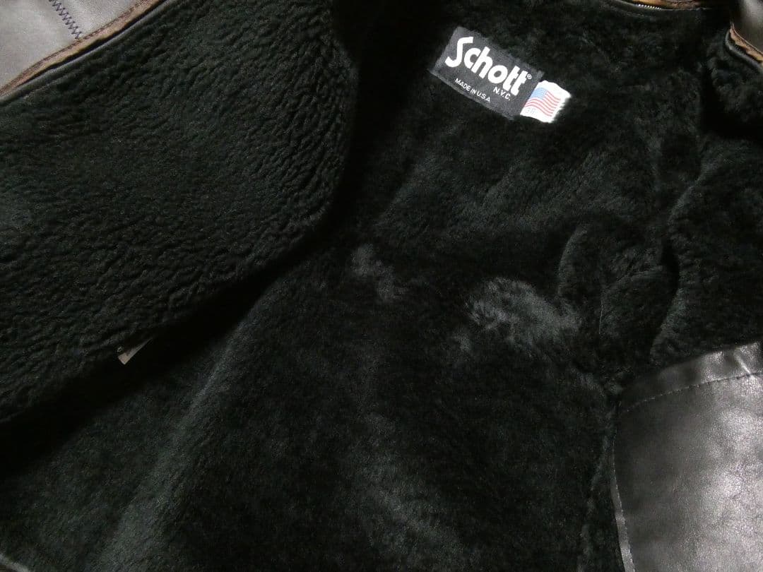 激レアカラー！ダークブラウン！極上美品＆ボアライナー付き完品！ショット641