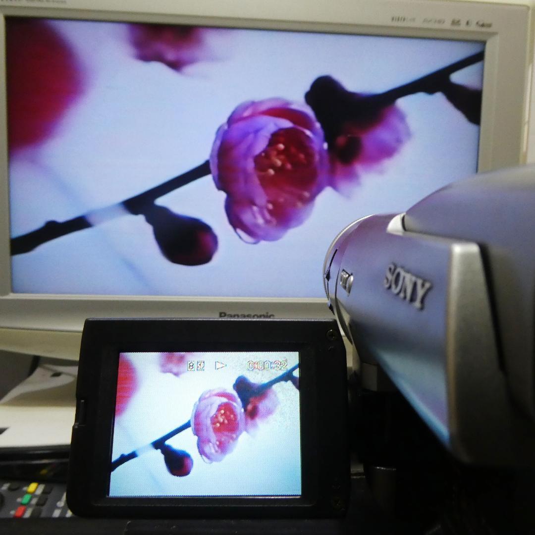 動作良好ソニー DCR-TRV735　デジタルビデオカメラ VideoHi8/8