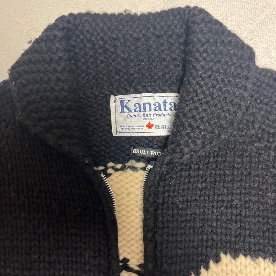 kanata skull works カウチンセーター　カナタ