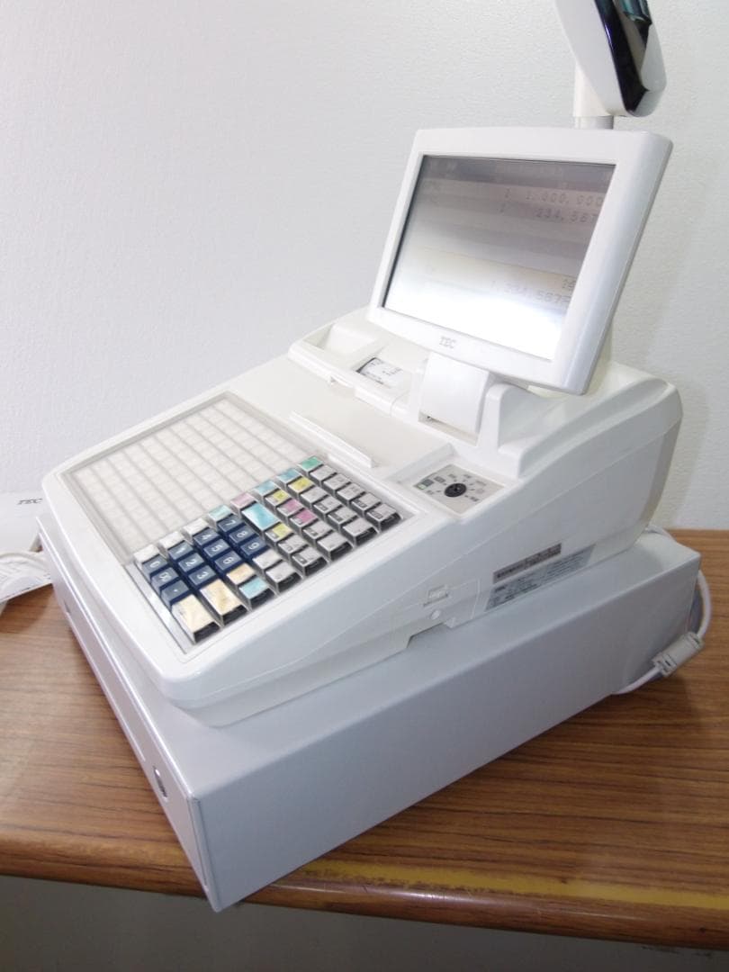 310設定無料東芝テックFS-2055-V2スキャナー付インボイスレジスター