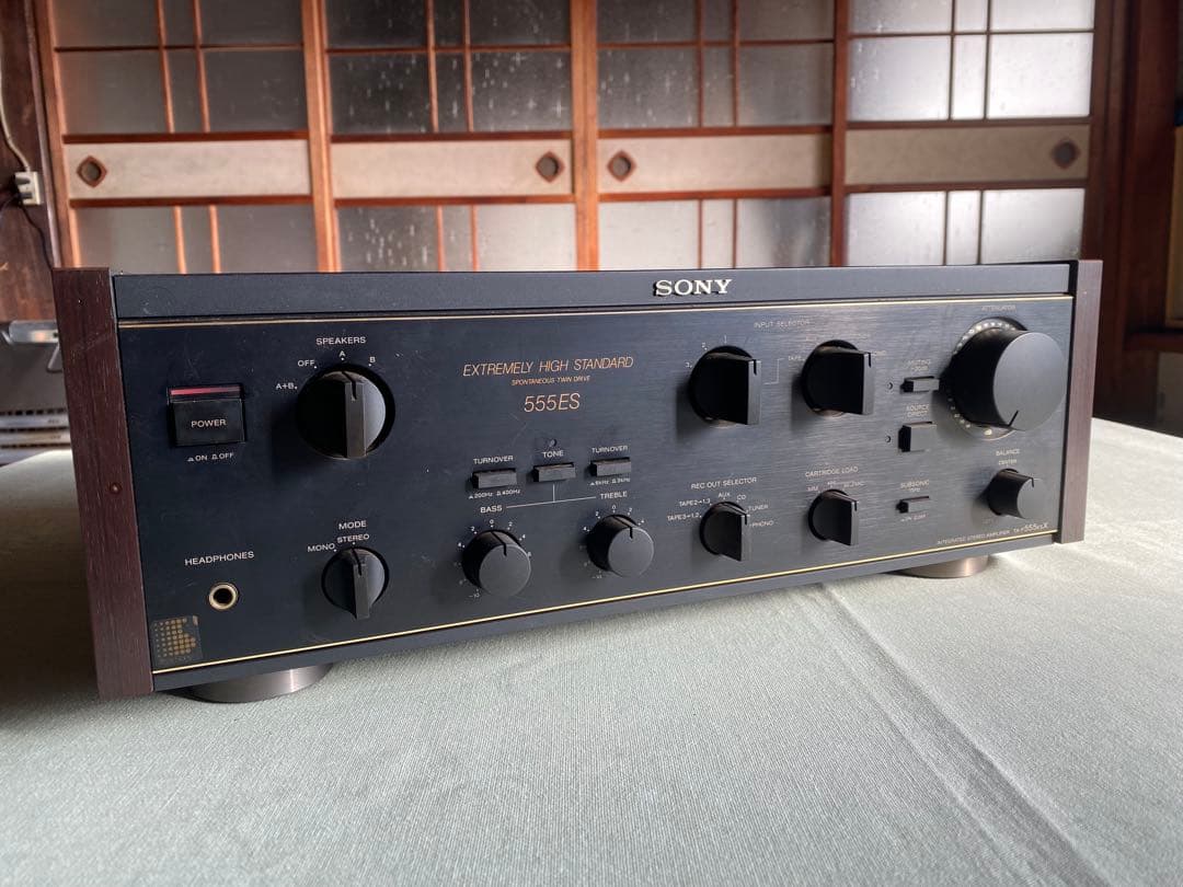 SONY TA-F555ESX プリメインアンプ（ジャンク）