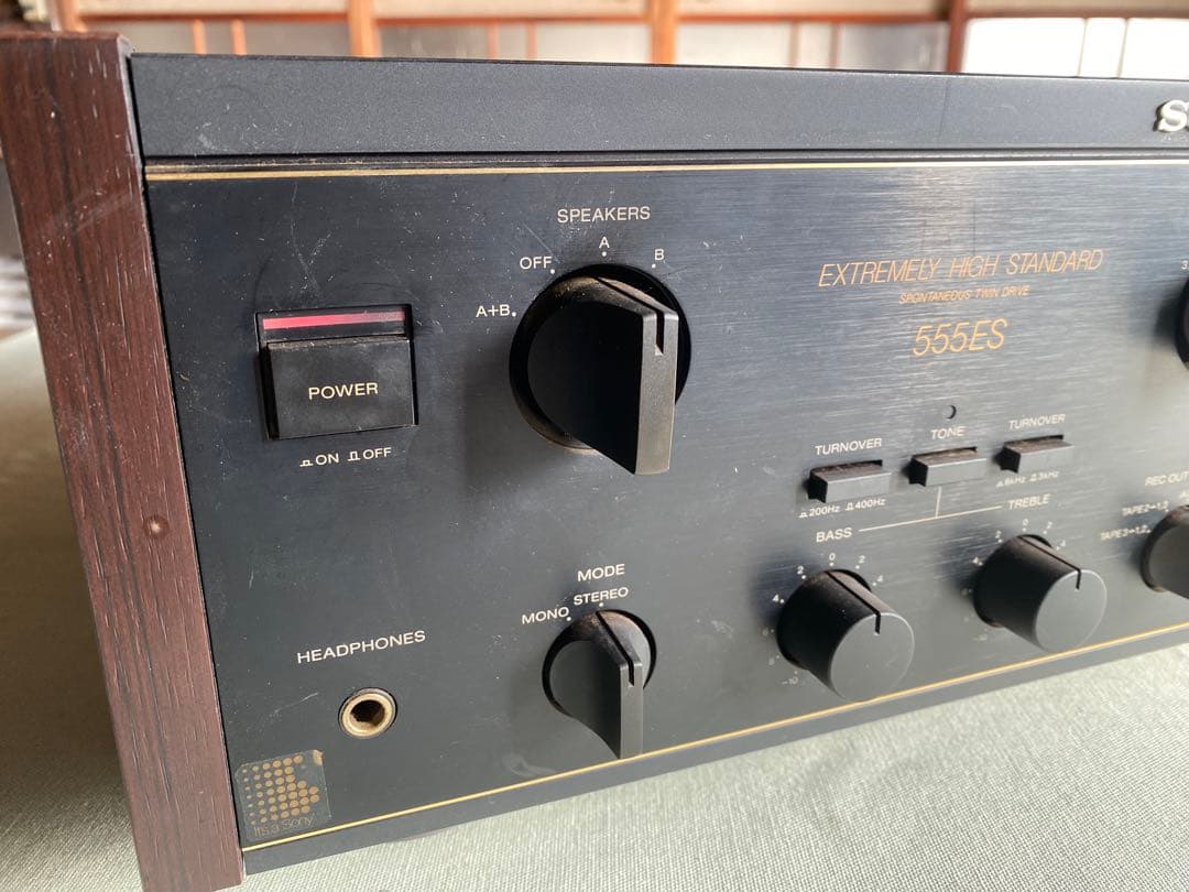 SONY TA-F555ESX プリメインアンプ（ジャンク）