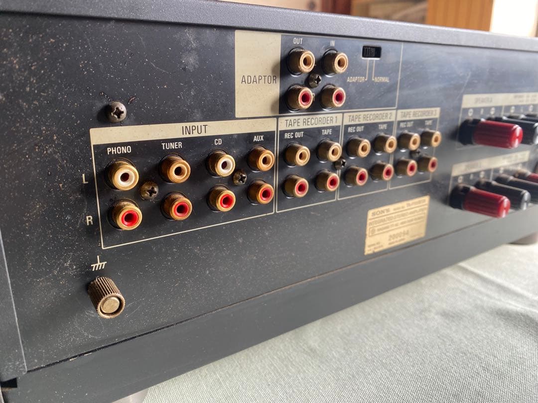 SONY TA-F555ESX プリメインアンプ（ジャンク）