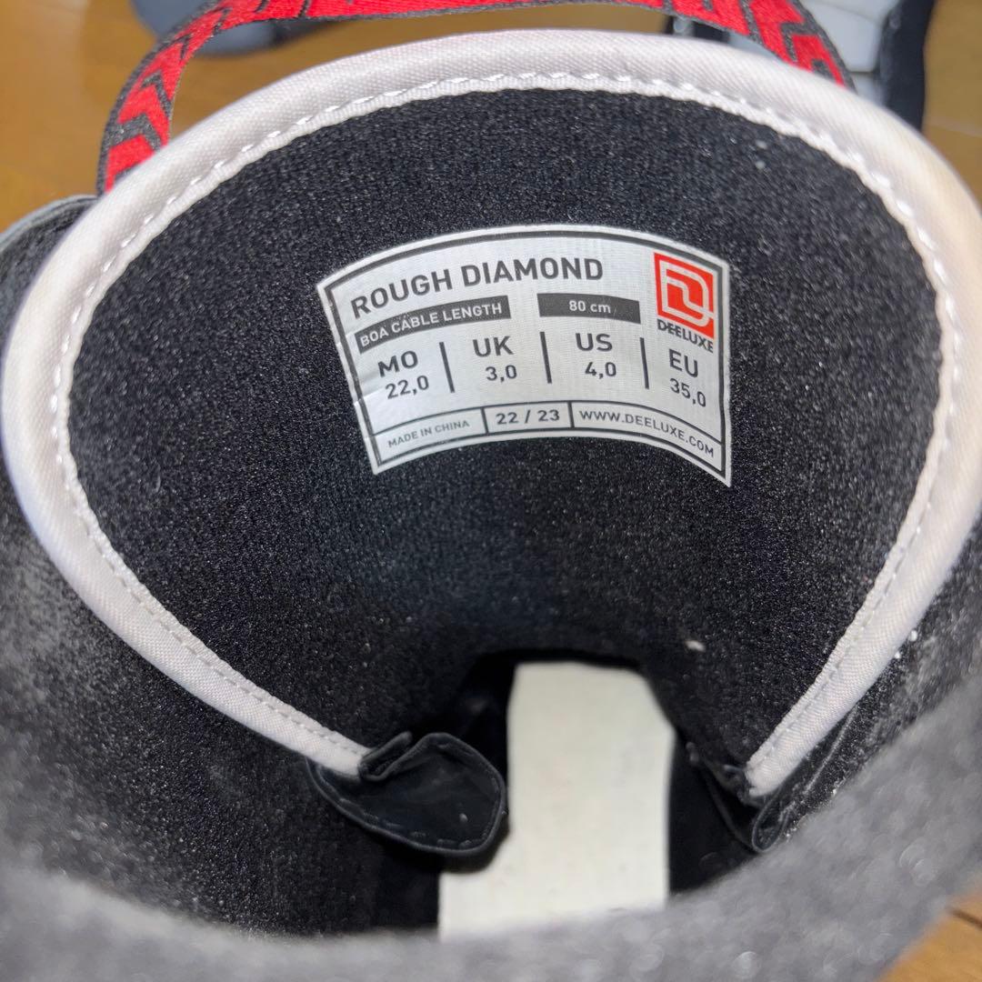 DEELUXE 22.0スノーボードブーツ　ラフダイアモンド