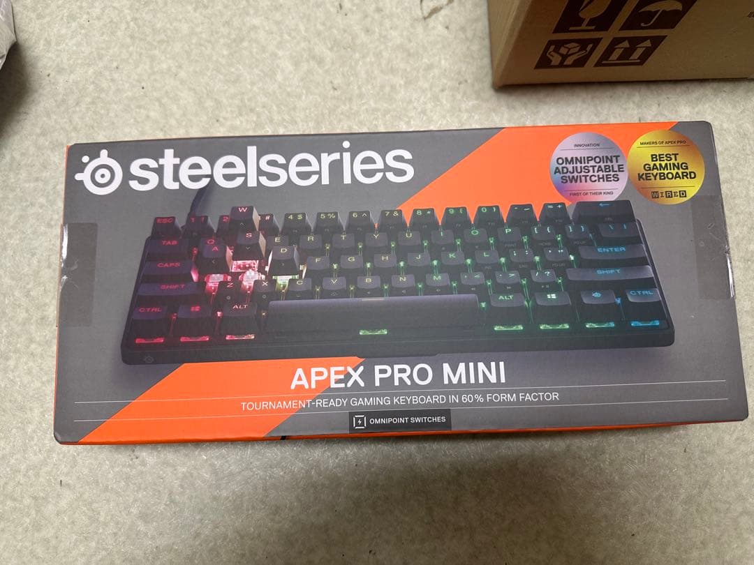 SteelSeries Apex Pro Mini ゲーミングキーボード