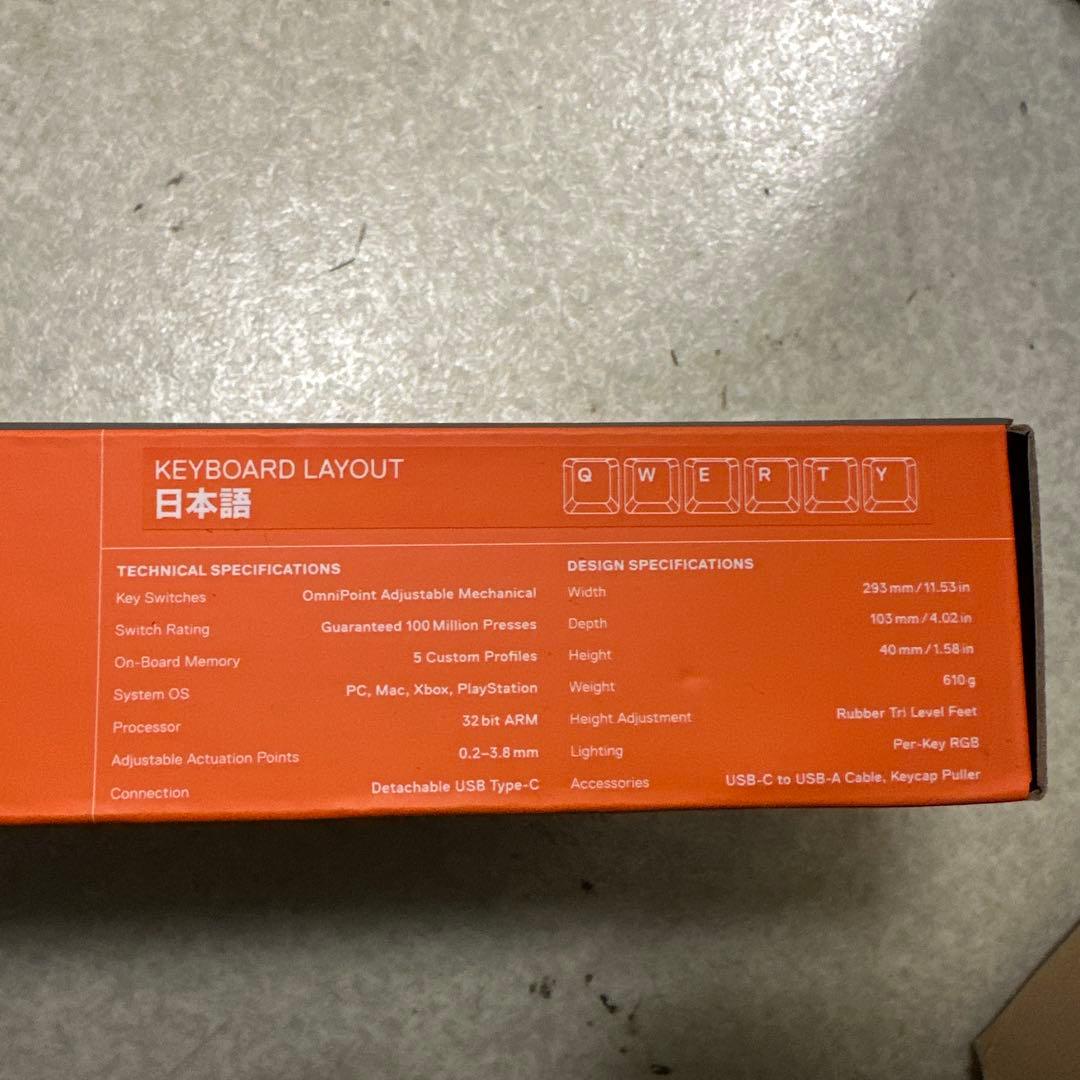 SteelSeries Apex Pro Mini ゲーミングキーボード