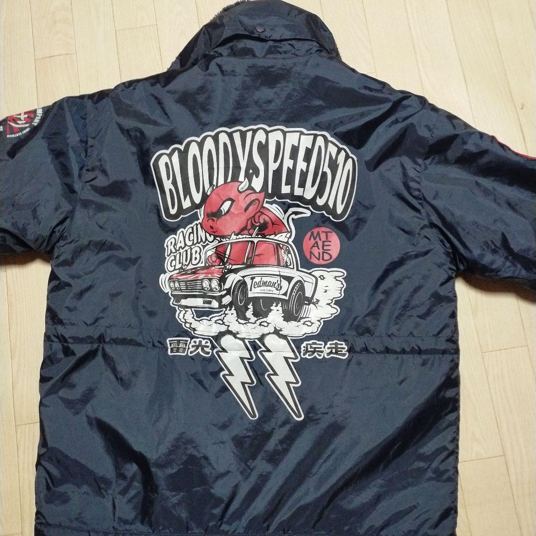 カミナリモータース　ドカジャン　TEDMAN　防寒　裏ボア　刺繍　ワッペン