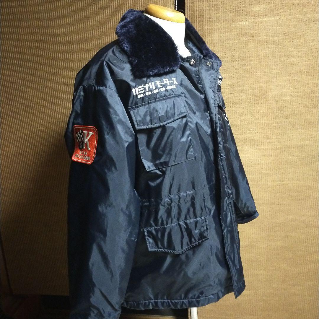 カミナリモータース　ドカジャン　TEDMAN　防寒　裏ボア　刺繍　ワッペン