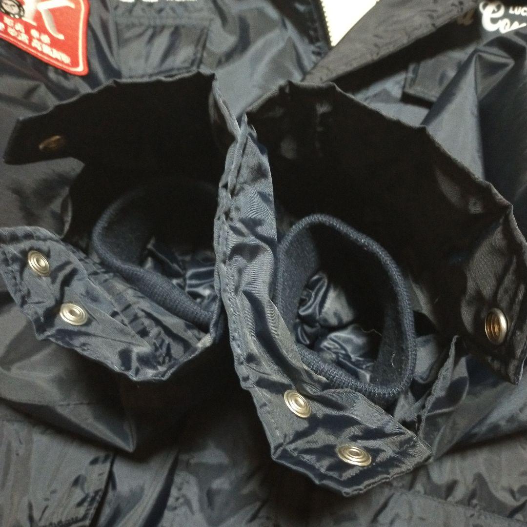 カミナリモータース　ドカジャン　TEDMAN　防寒　裏ボア　刺繍　ワッペン