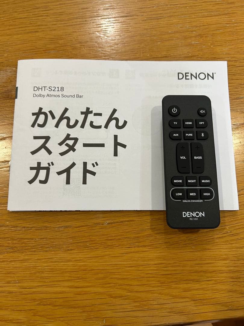 DENON DHT-S218 サウンドバー
