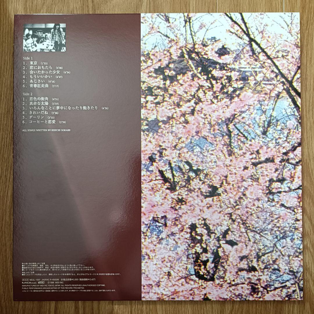 【1996年 初版】サニーデイ・サービス「東京」アナログ盤 レコード 曽我部恵一