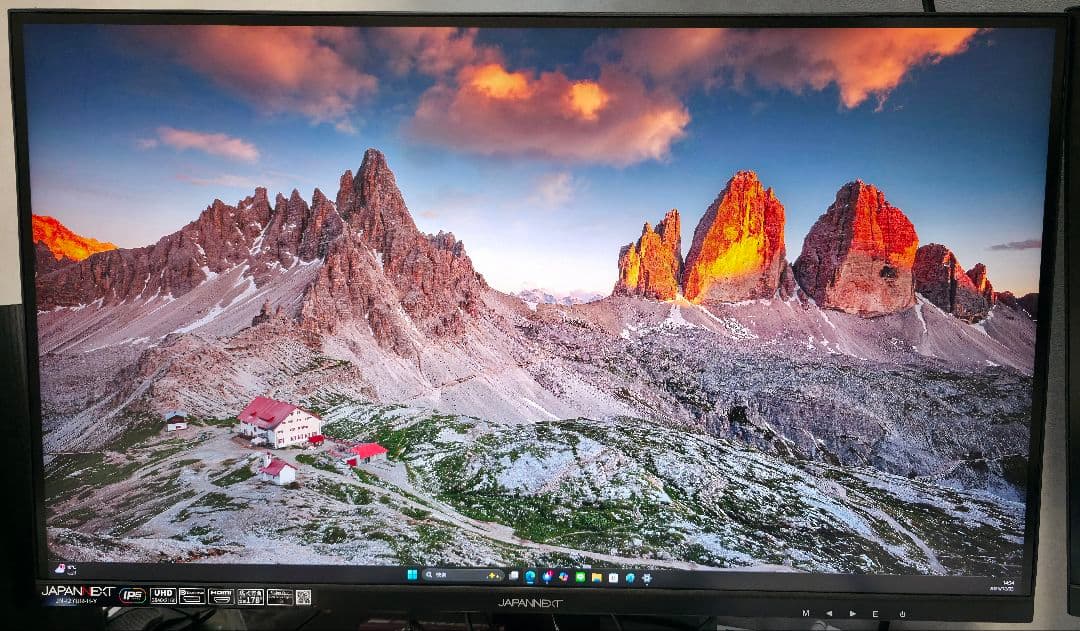 JAPANNEXT JN-I27UR-H-Y 4K HDR対応 IPSモニター