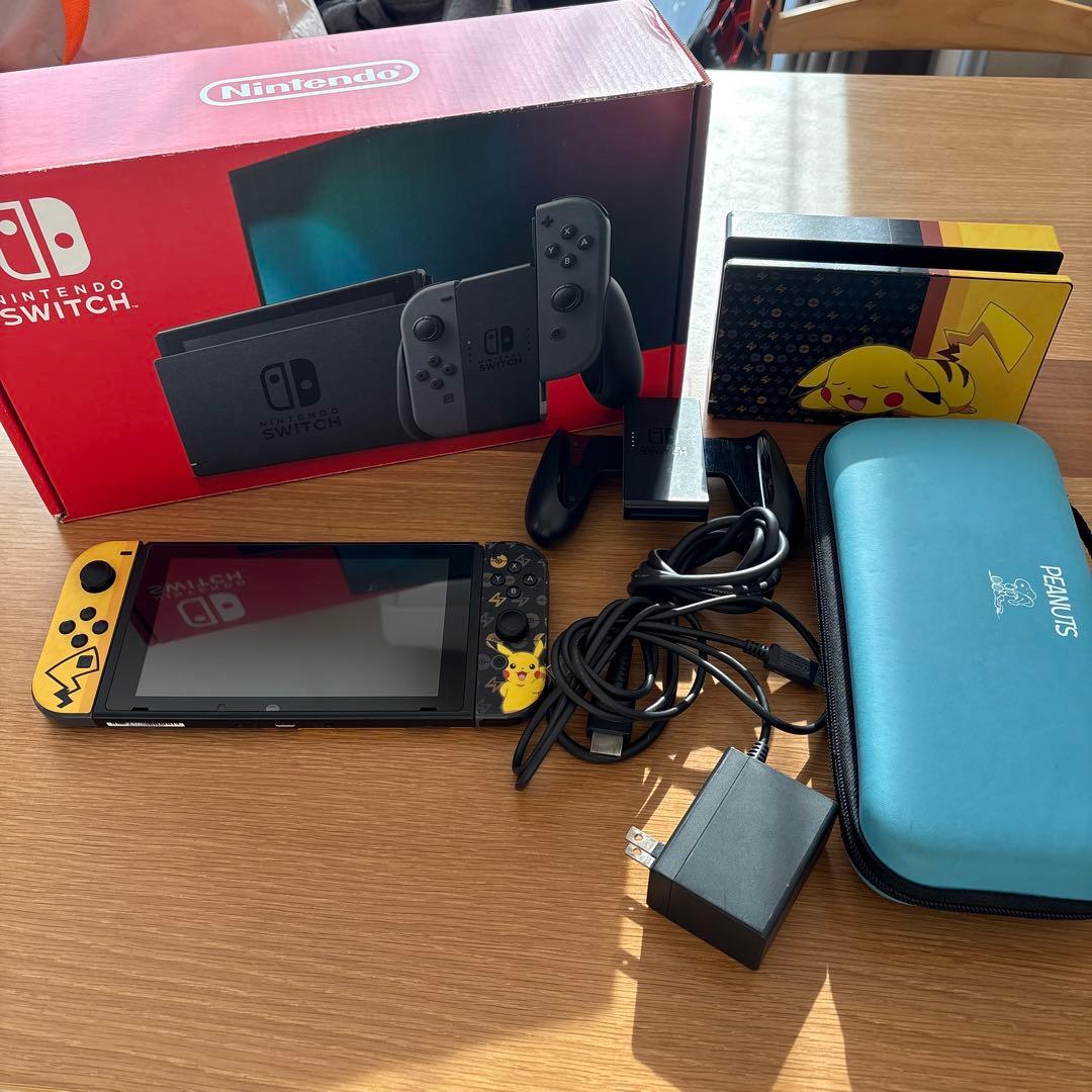 Nintendo Switch ピカチュウデザイン 本体