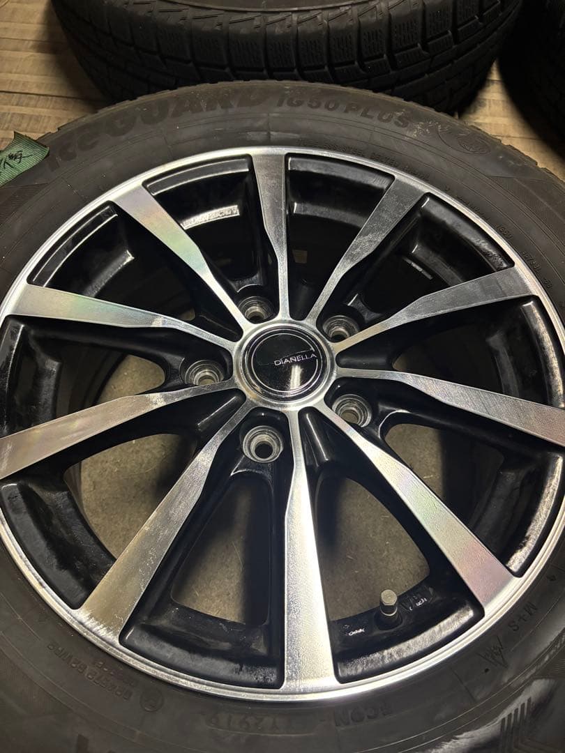 195/65R15スタッドレスタイヤホイール 4本セット　ヨコハマアイスガード