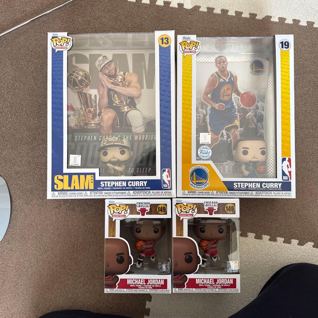 ファンコ pop SLAM ステフィン カリー　マイケルジョーダン