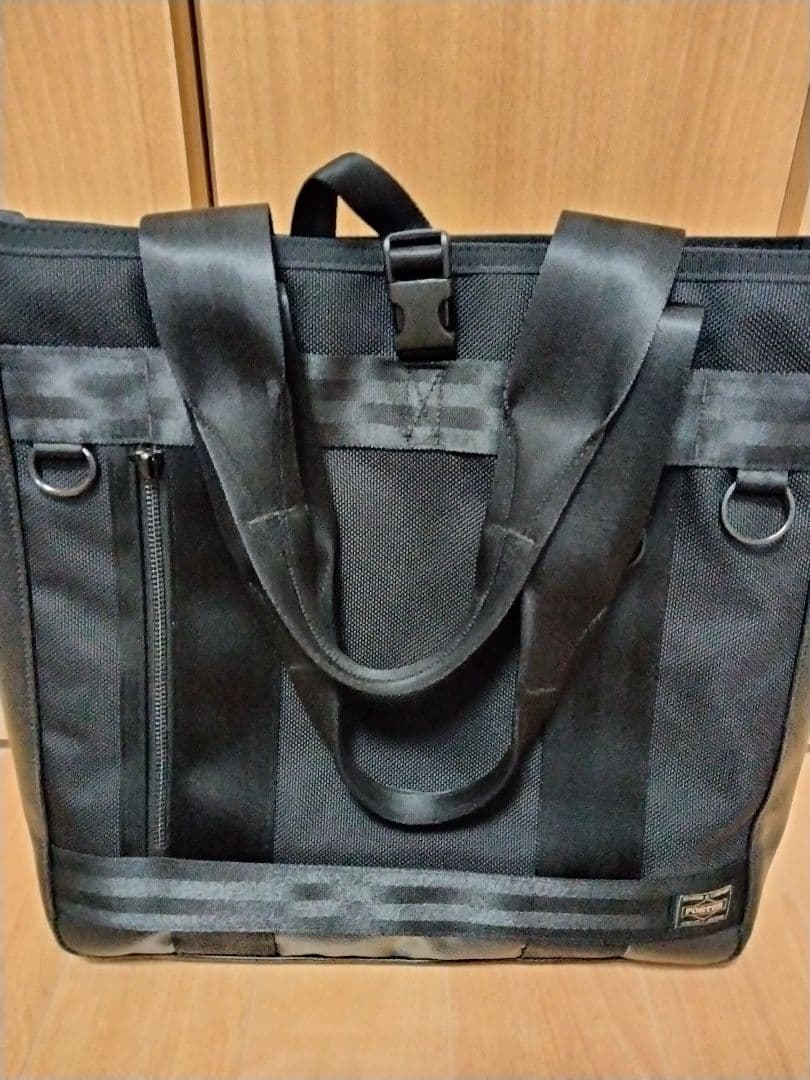 PORTER HEAT ポーター ヒート 2WAY トートバッグ ブラック