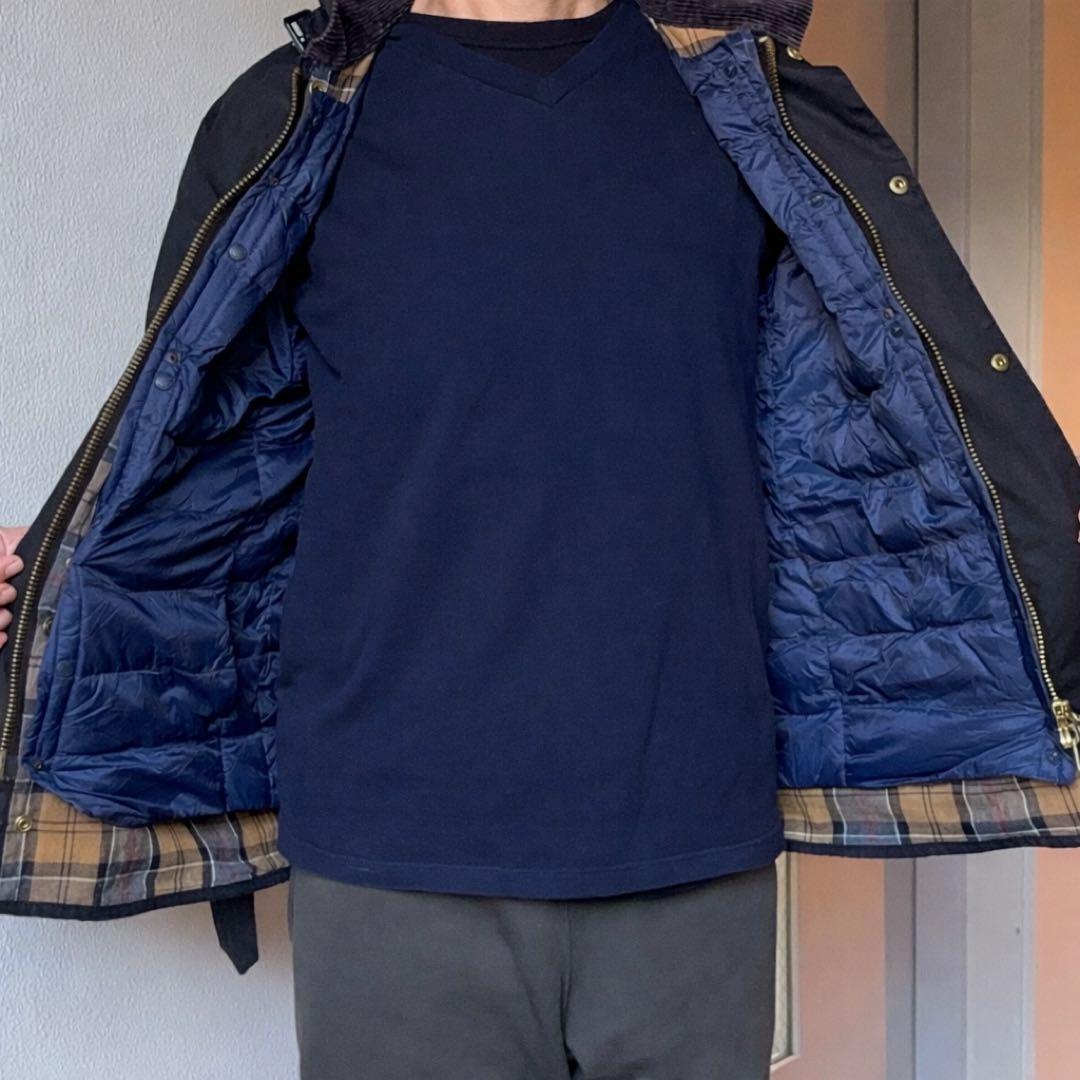 【JumJum】Barbour international ブラック