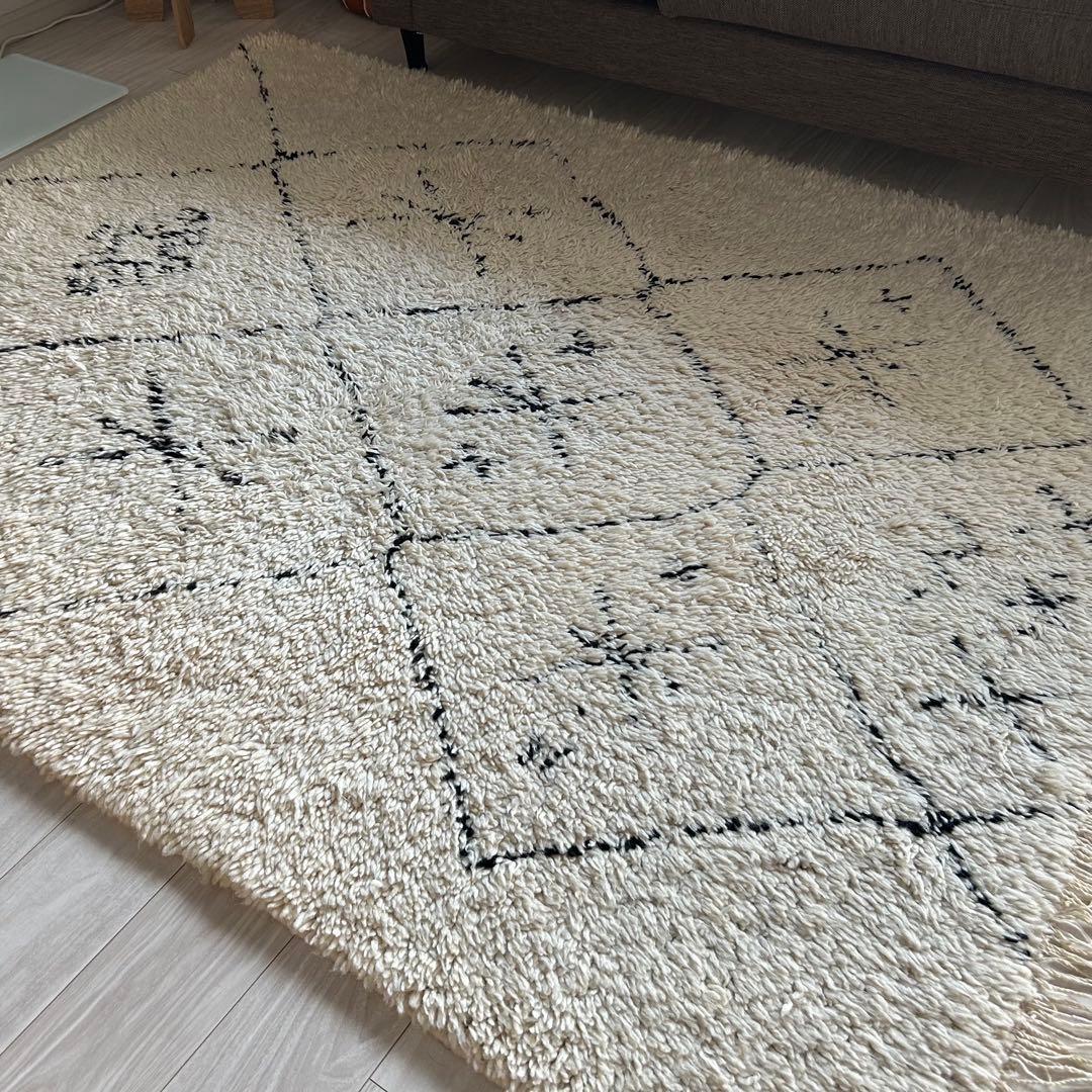 モロッコ　ベニワレン　ラグ