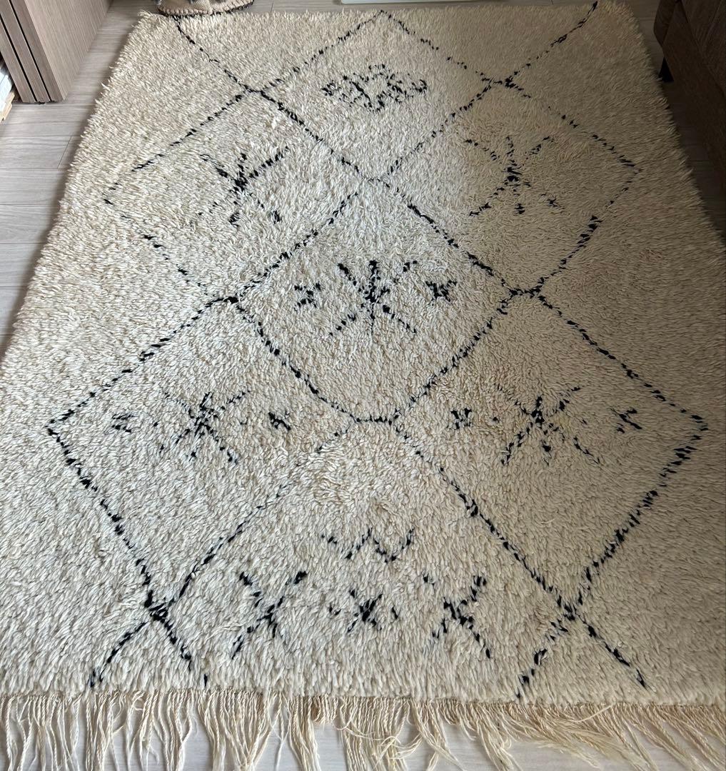 モロッコ　ベニワレン　ラグ