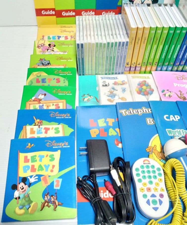 専用出品 2018年 未使用多数 DWE ディズニー英語　メインプログラムセット