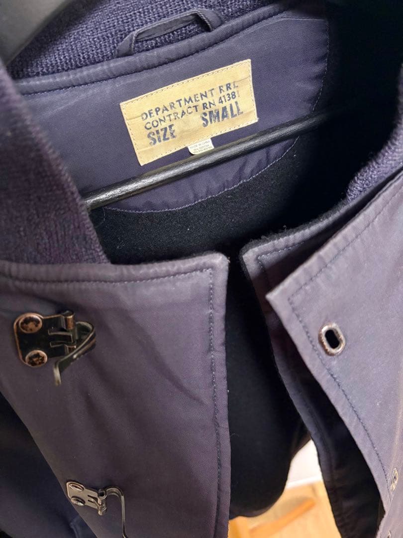 RRL デッキジャケット　ブラック　ネイビー　Sサイズ