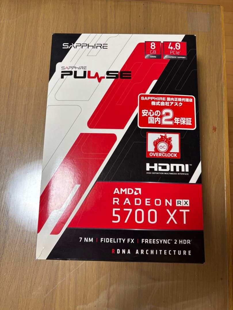 CPU Sapphire Radeon RX 5700 XT 8GB