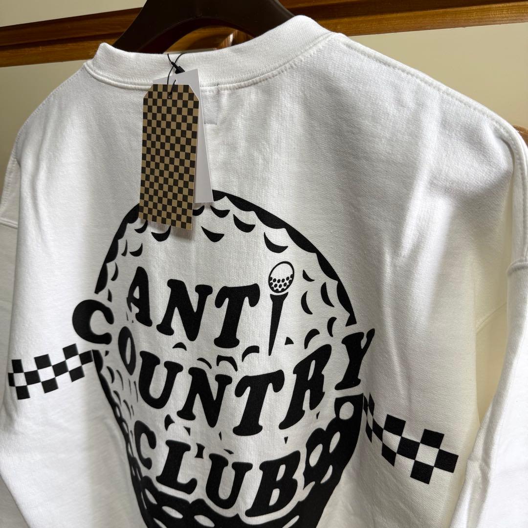 ANTi COUNTRY CLUB × VANS スウェット L 白 新品