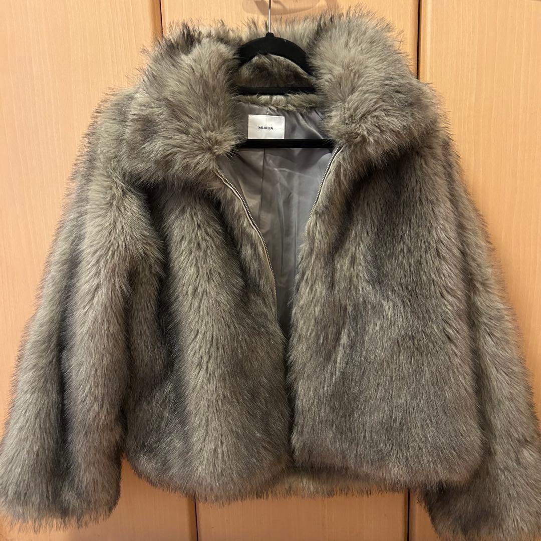 【MURUA】 ファーコート ジャケット アウター