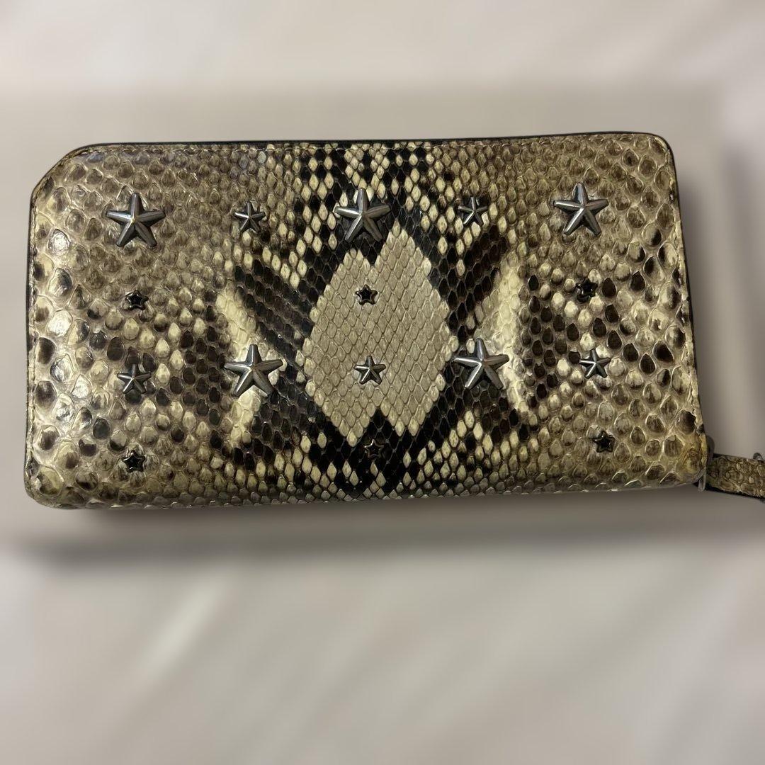 【山田マン】JIMMY CHOO CARNABY 長財布　中古