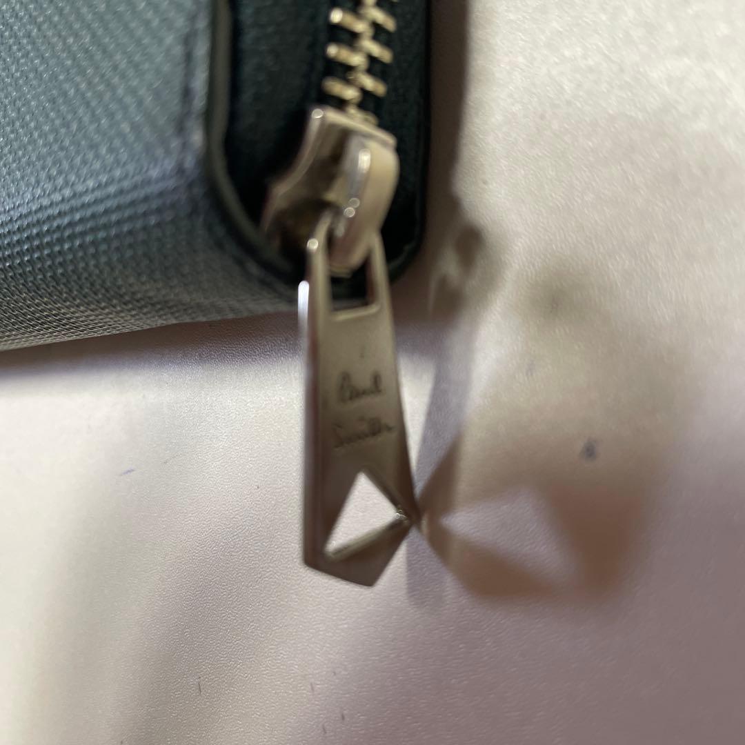 ☆ポールスミス☆マーケトリーミックス　ラウンドファスナー　長財布　グリーン