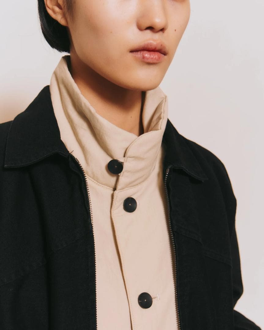 極美品】ポスタルコ　ボタンベスト　アイボリー　POSTALCO ユニセックス