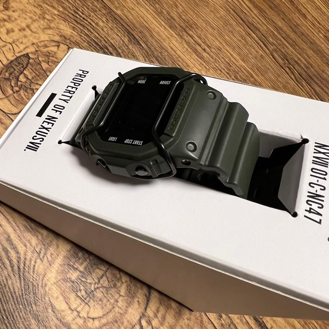 美品CASIO G-SHOCK DW-5600NX7 Nexus7 OLIVE
