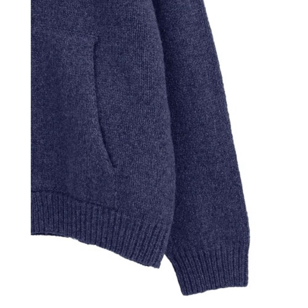 クラネCLANA POCKET ZIP KNIT TOPS