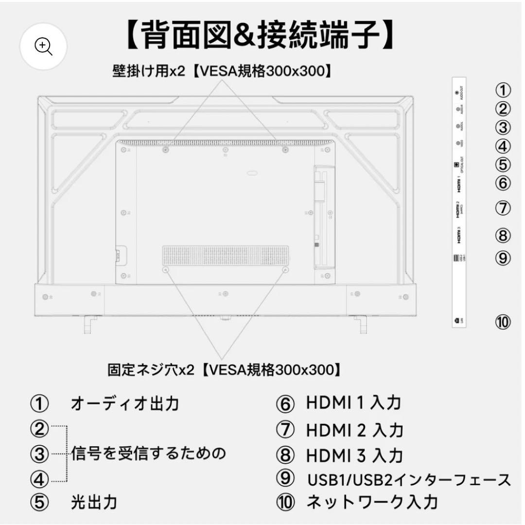 全国送料込❣️新品FPD43型チューナースマートテレビ動画アプリ多数視聴可能