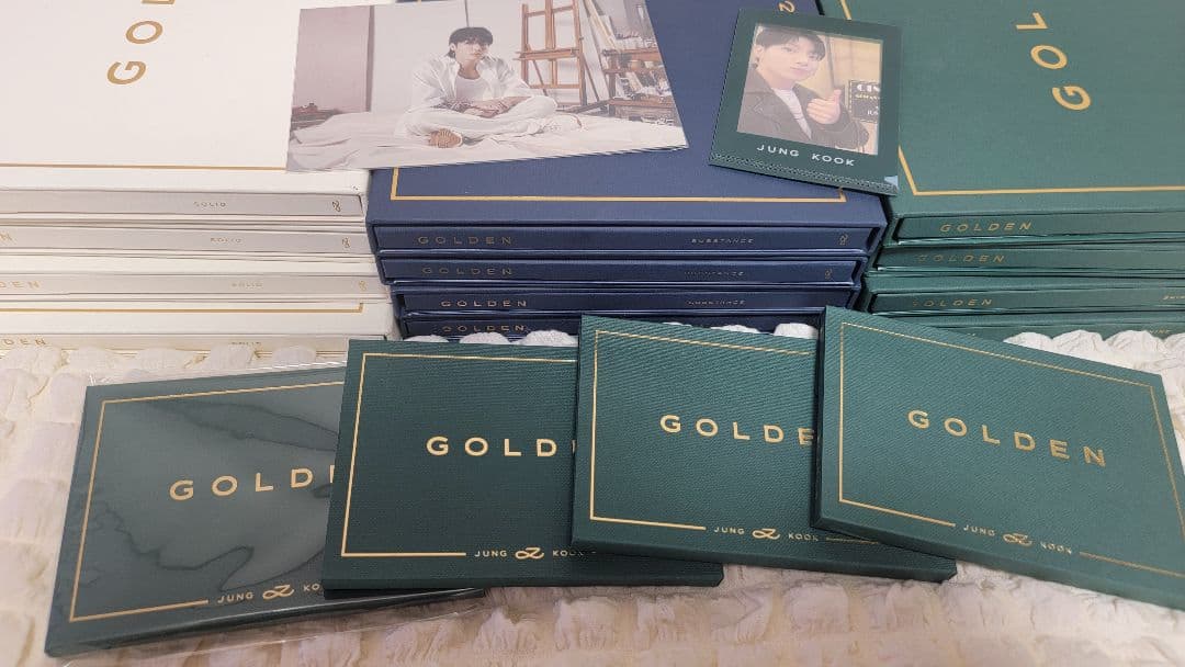 BTS JUNGKOOK アルバム GOLDEN ジョングク ラキドロ