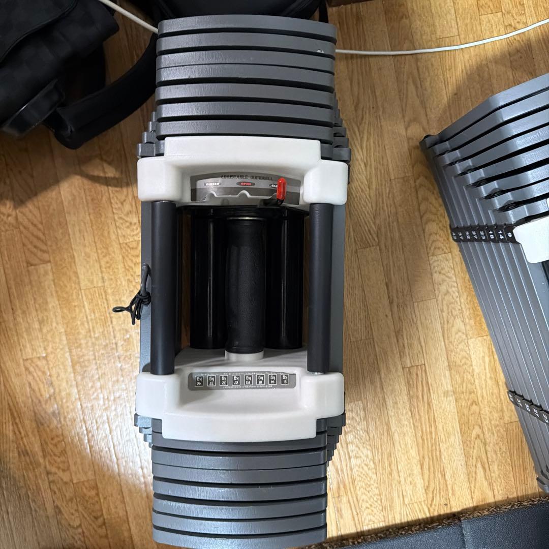 BARWING 可変式ダンベル 42kg×2セット_左