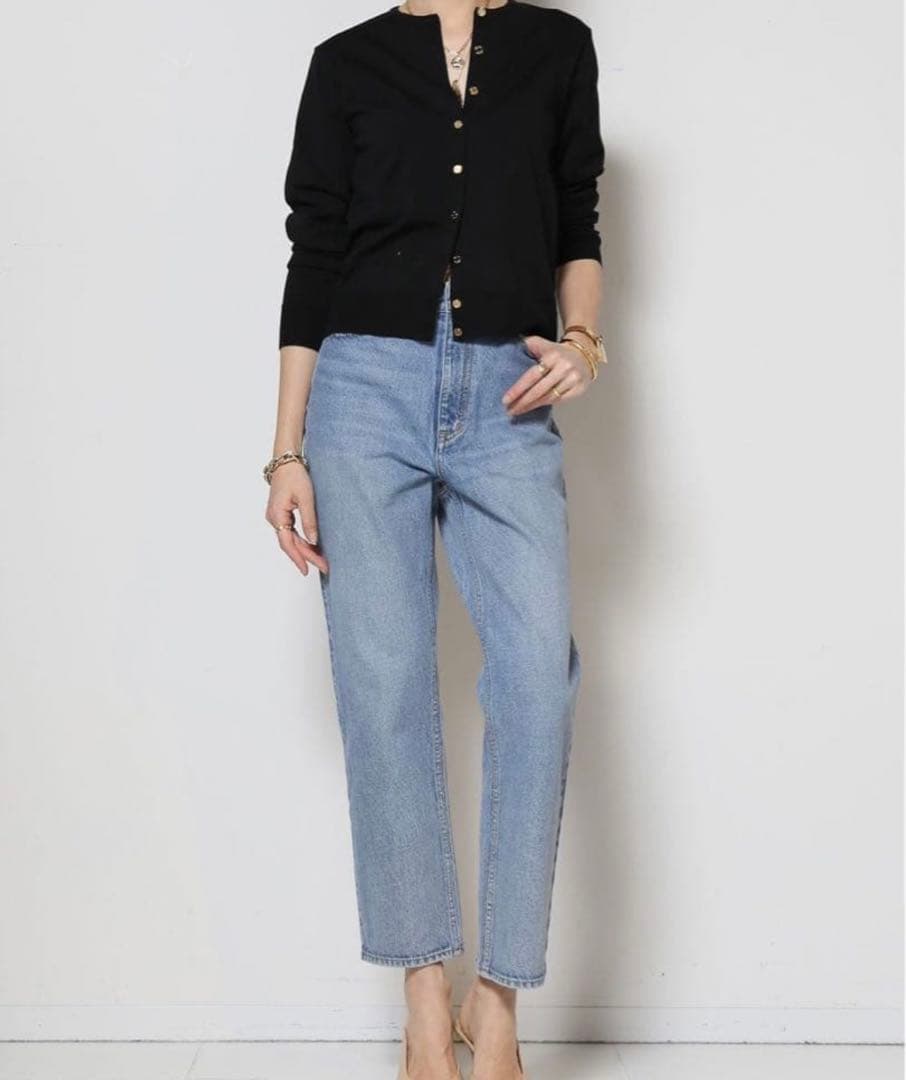 ドゥーズィエムクラス　2024SS スリム クロップドデニム　36 美品