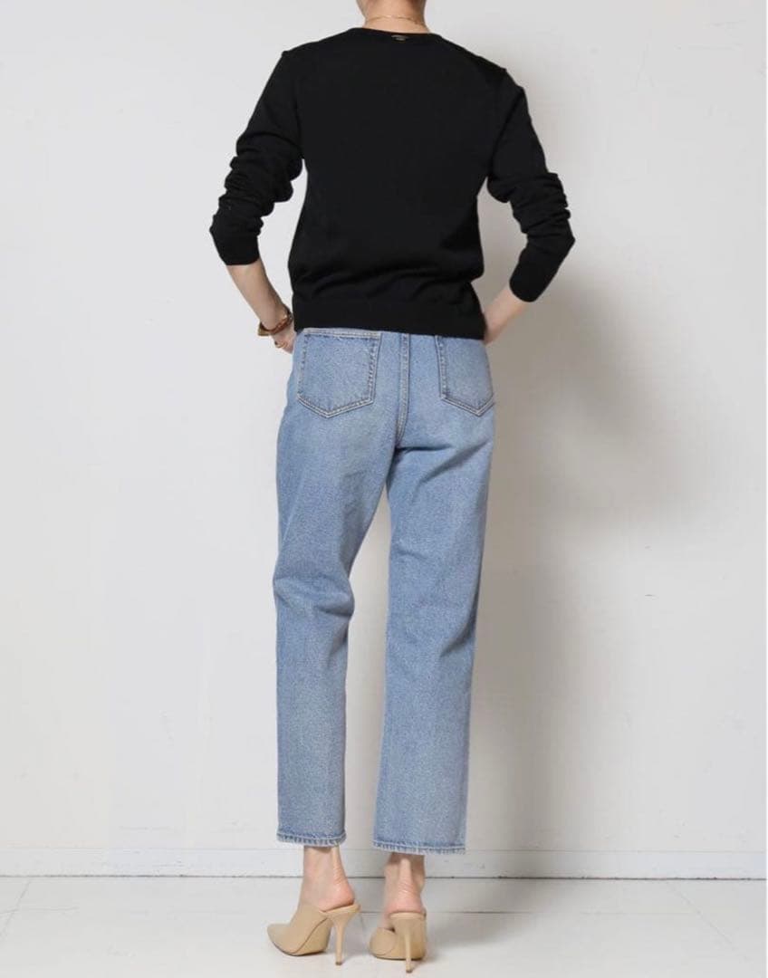 ドゥーズィエムクラス　2024SS スリム クロップドデニム　36 美品