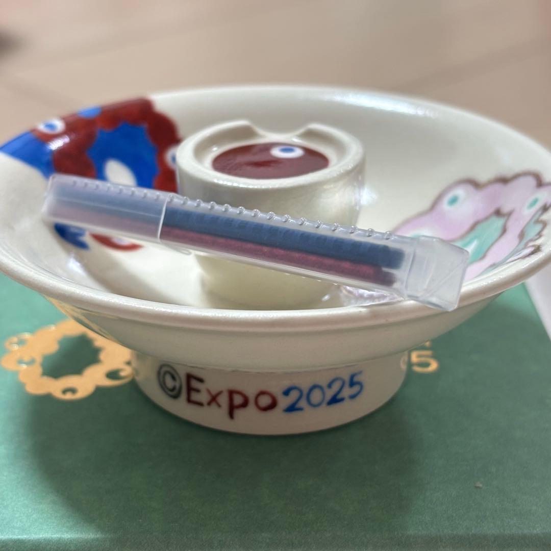 EXPO2025 ミャクミャク 京焼・清水焼 香立て＆お香セット　大阪・関西万博