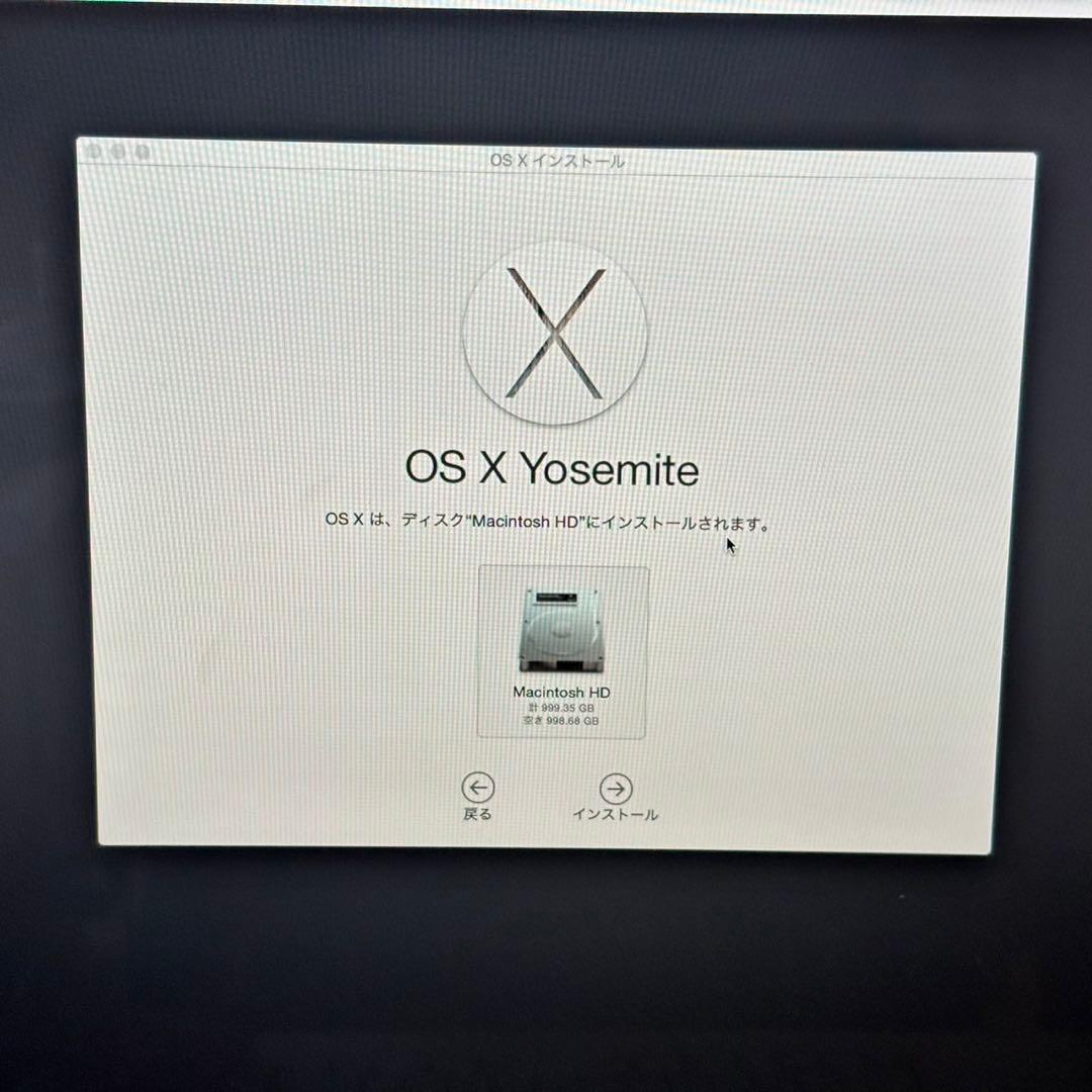 【動作確認】 純正iMac 21.5inch Late2013　ME086J/A