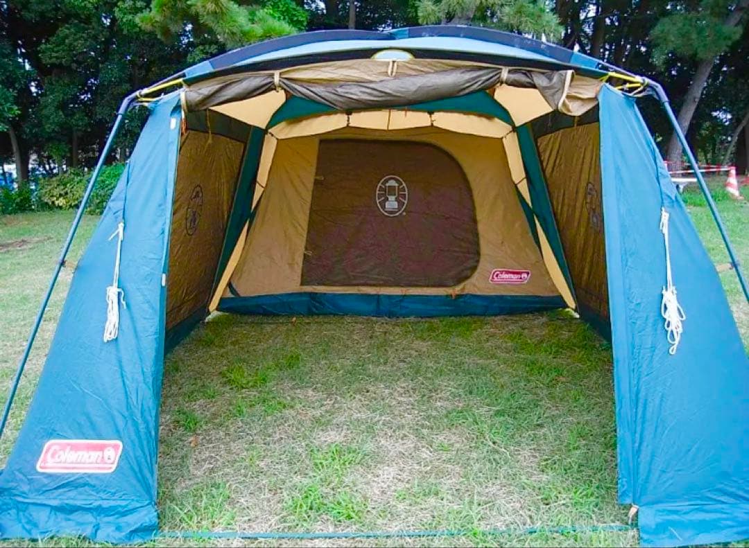 【極美品】コールマンテント ラウンドスクリーン2ルームハウス ★大人気シリーズ★