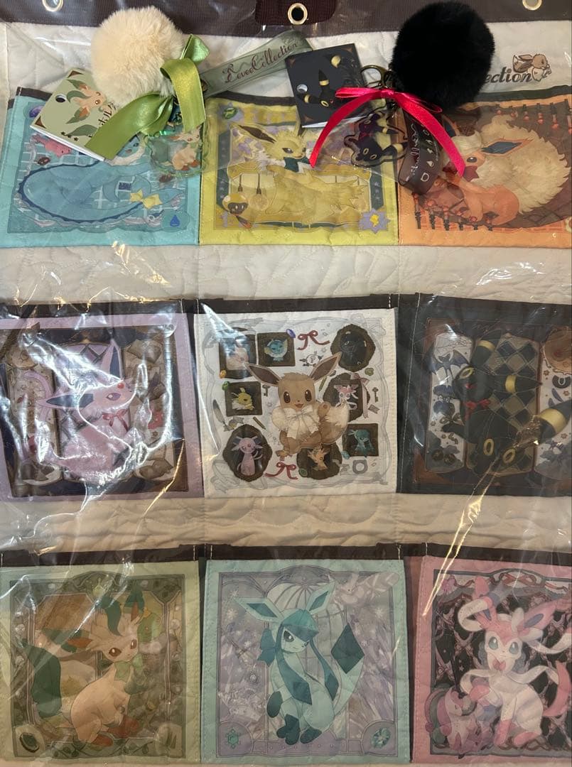 イーブイコレクション ウォールポケット キーホルダー まとめ売り